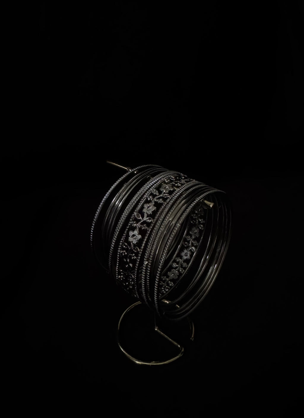 Kiara Silver Bangles