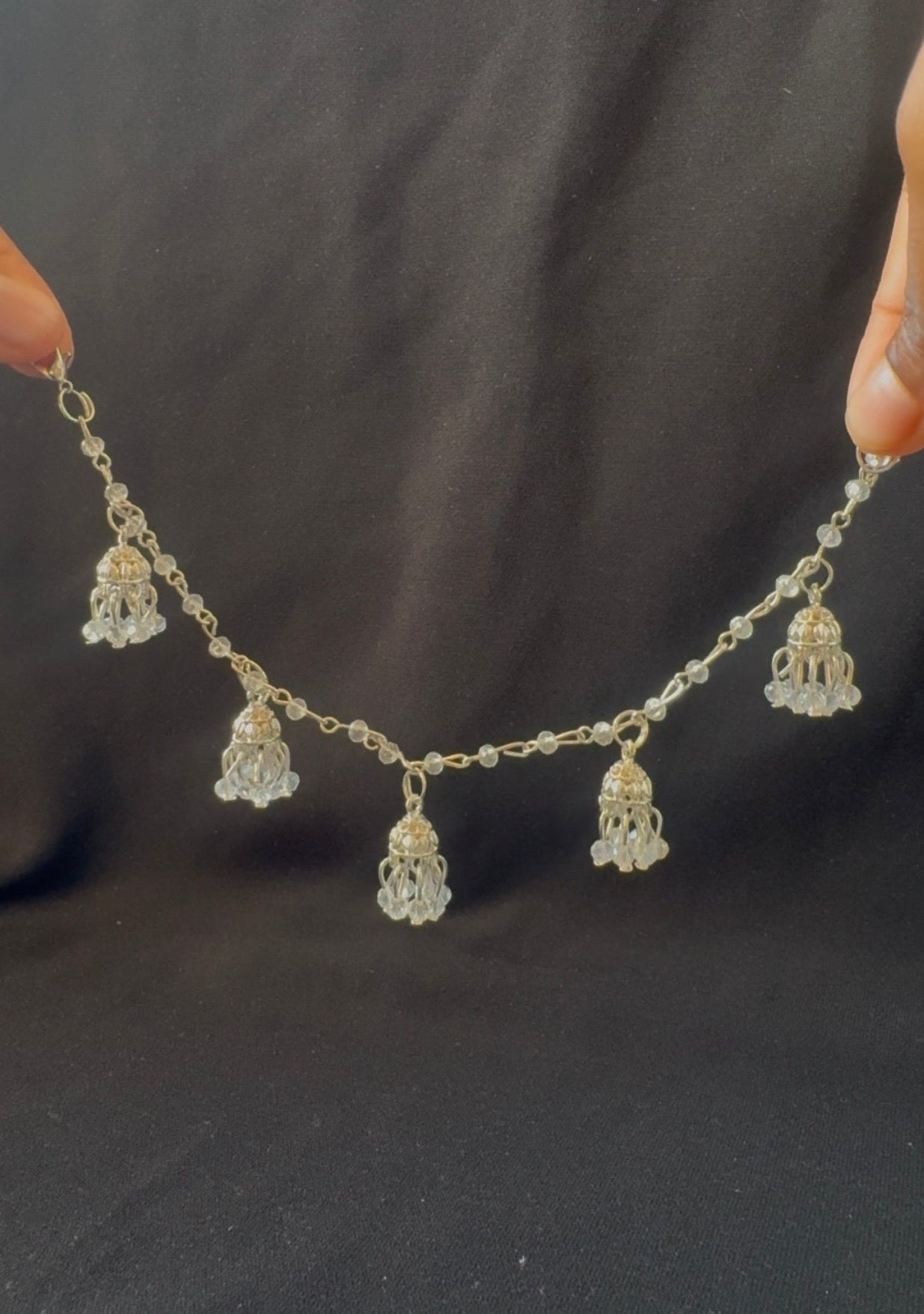 Aira Jhumka Bracelet Silver