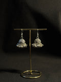 Sahar Silver Jhumkas