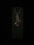 Silver Jhumka key ring